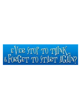 Sayings & Statements Stop to Think