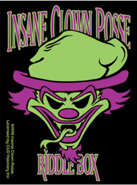 Insane Clown Posse Cartoon Riddle Box