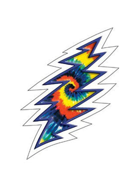 Grateful Dead Lightning Bolt - Tie Dye