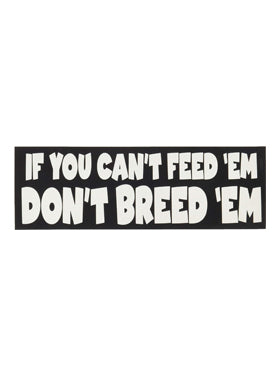 Sayings & Statements Can't Feed