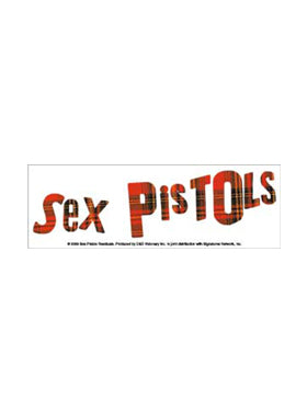 Sex Pistols Plaid Logo