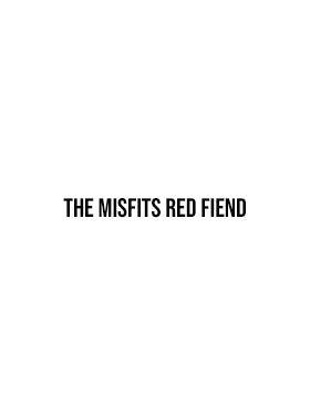 The Misfits Red Fiend