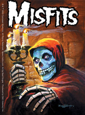 The Misfits Candleabra and Skeleton