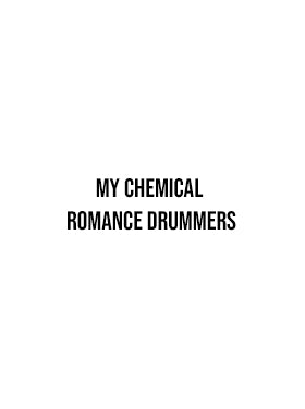 My Chemical Romance Drummers
