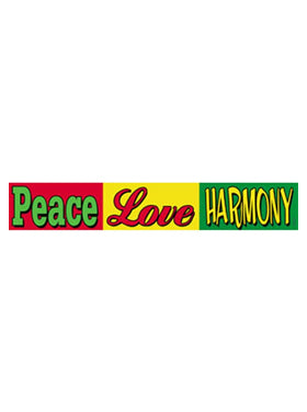 Reggae & Rasta Peace Love Harmony