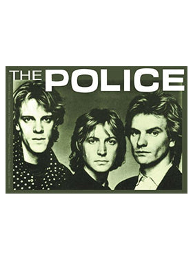 The Police Photo on Green