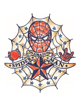 Spiderman Spidey Tattoo
