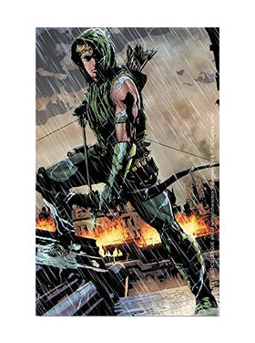 Justice League Green Arrow Rain