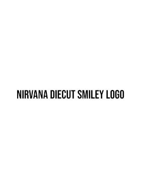 Nirvana Diecut Smiley Logo
