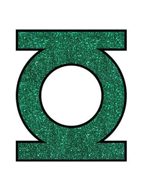 Green Lantern Glitter Logo