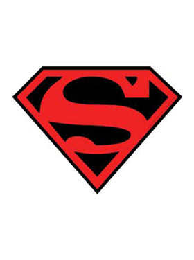 Superman Red & Black Logo