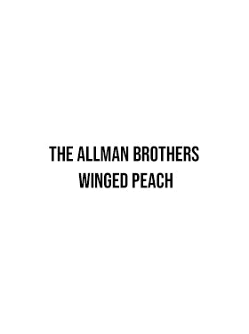 The Allman Brothers Winged Peach